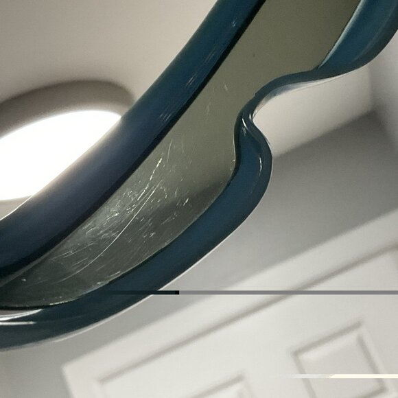 Foster Grant  Space Age Very Rare Blue  Sunglasses Headband Style Made In USA main image 5